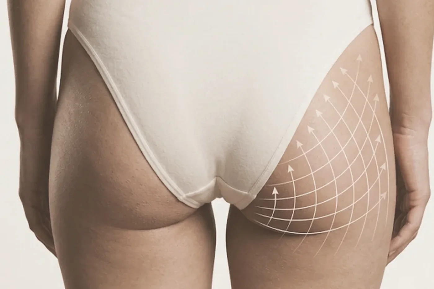 Curva do corpo em luz baixa, estudo de forma